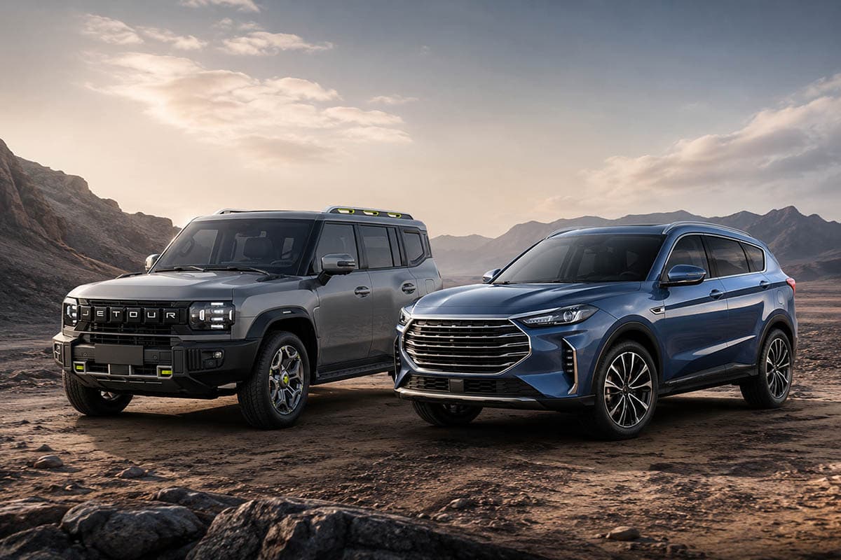 رغم انتماء كل من جيتور X70 Plus وجيتور T2 إلى العلامة التجارية الصينية جيتور،