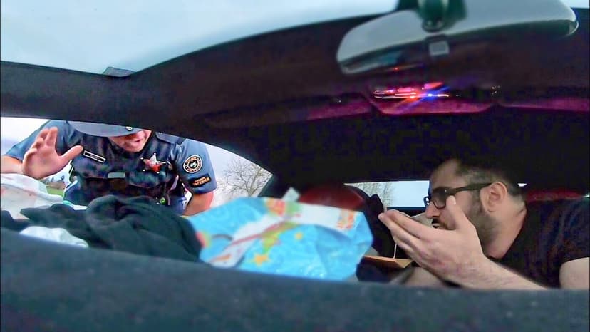 لامبورجيني-دبي -شرطي- أمريكي-قواعد-المرور