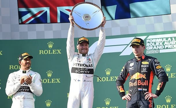 فالتيري بوتاس-سيارات-مرسيدس-فوز-أول-سباق