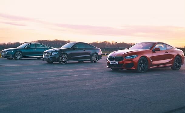 بي ام دبليو وأودي ومرسيدس-بنز