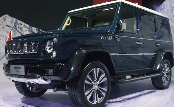 سيارة مرسيدس-بنز مقلدة في الصين