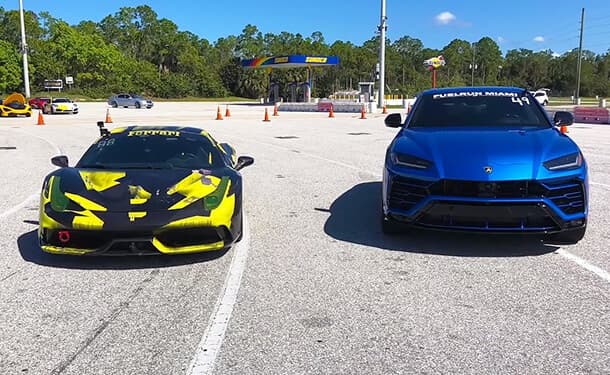 سيارات-لامبورجيني-فيراري-تحدي