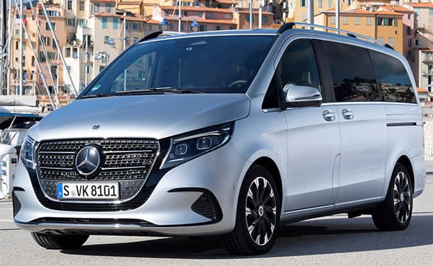 إطلاق مرسيدس V-Class موديل 2026 في مصر