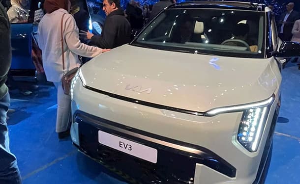 كيا EV3 الكهربائية الاقتصادية تنطلق في السوق المصري
