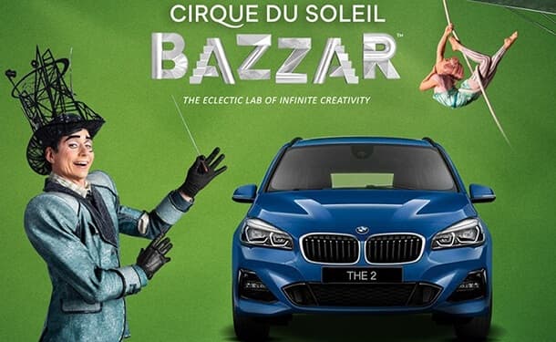 مسابقة BMW للفوز بتذاكر عرض سيرك الشمس الكندي في مصر