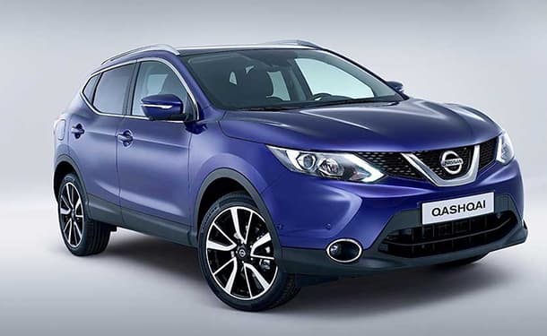 سياره-نيسان-قشقاي-زرقاء